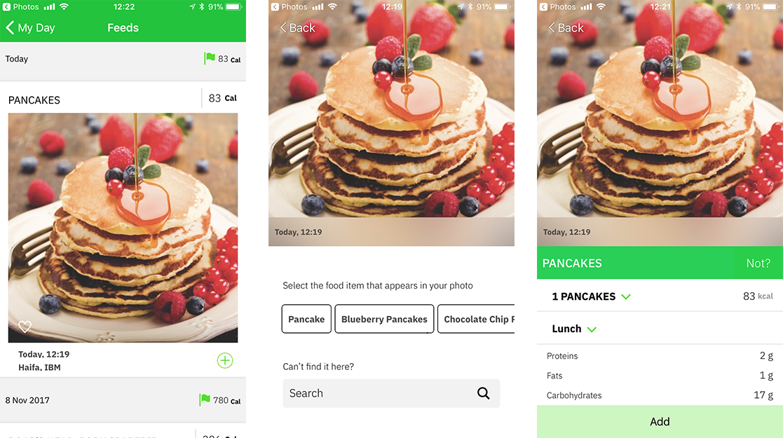 Food recognition